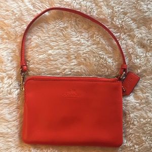 Coach wristlet - excellent condition fun piece !